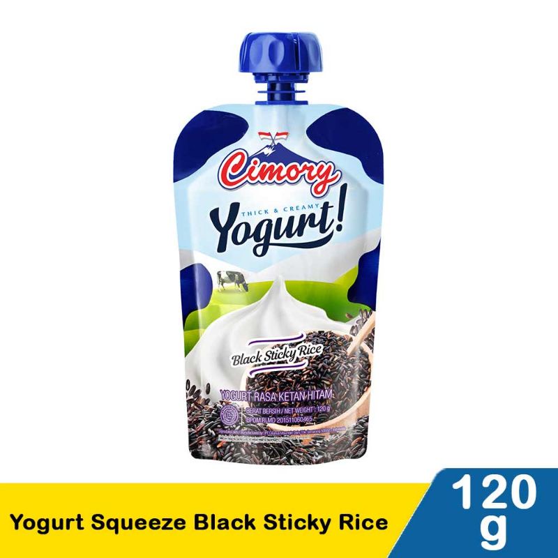 

Cimory Yoghurt Squeeze Black Sticky Rice 120G