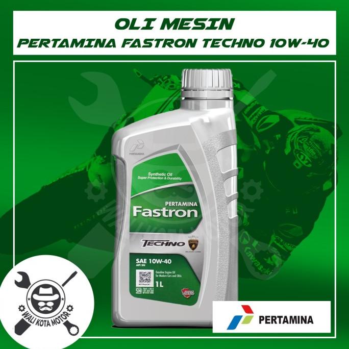 Pertamina Fastron Techno 10W-40 10W-40 1L - Oli Mobil Bensin Original