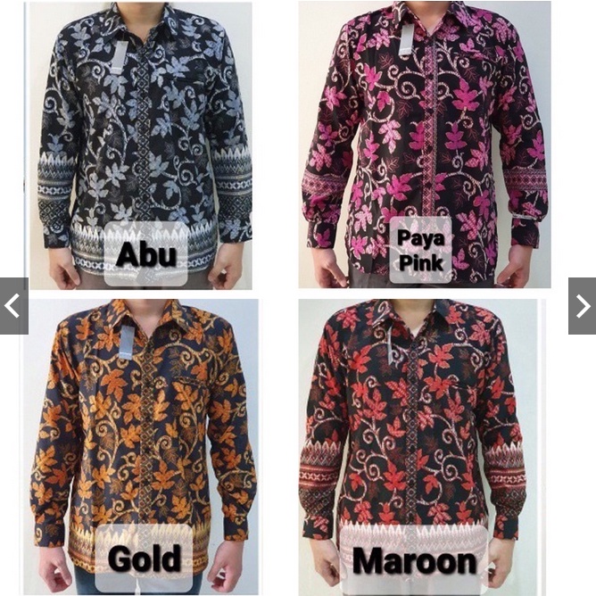 KEMEJA BATIK PAYA / ATASAN BATIK PRIA