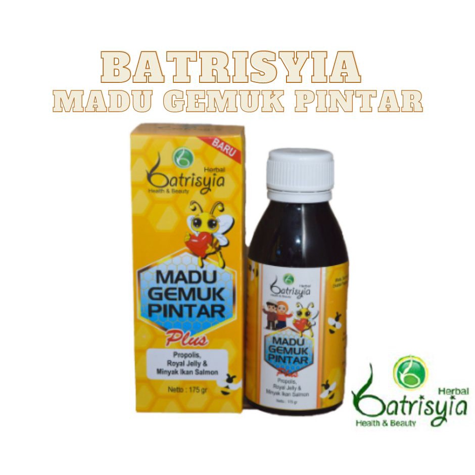 

Batrisyia Madu gempi / madu gemuk pintar /madu anak Batrisyia Herbal Madu Gemuk Pintar Anak Penambah Nafsu Makan Batrisyia Madu Gemuk Anak / Madu Pintar / Madu Gempi Madu Gemuk Pintar 175 Gram Madu Anak Gemuk Pintar Batrisyia Herbal, Madu Gempi Penambah