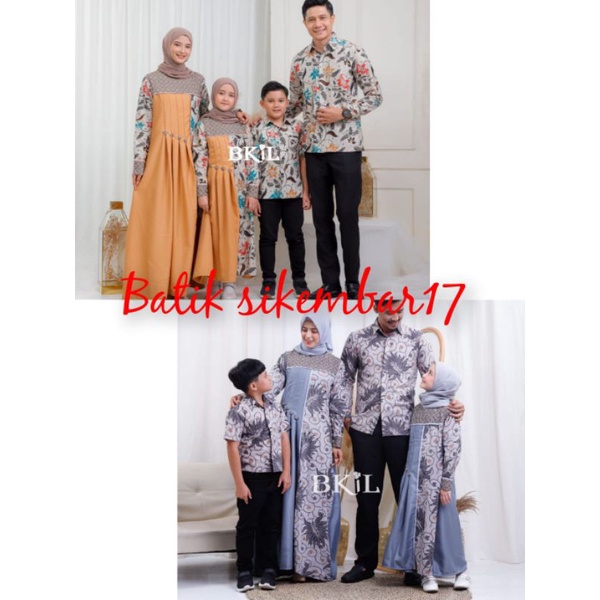 COUPLE BATIK KELUARGA // TERBARU BATIK COUPLE // BATIK COUPLE SARIMBIT KELUARGA // SET FAMILY
