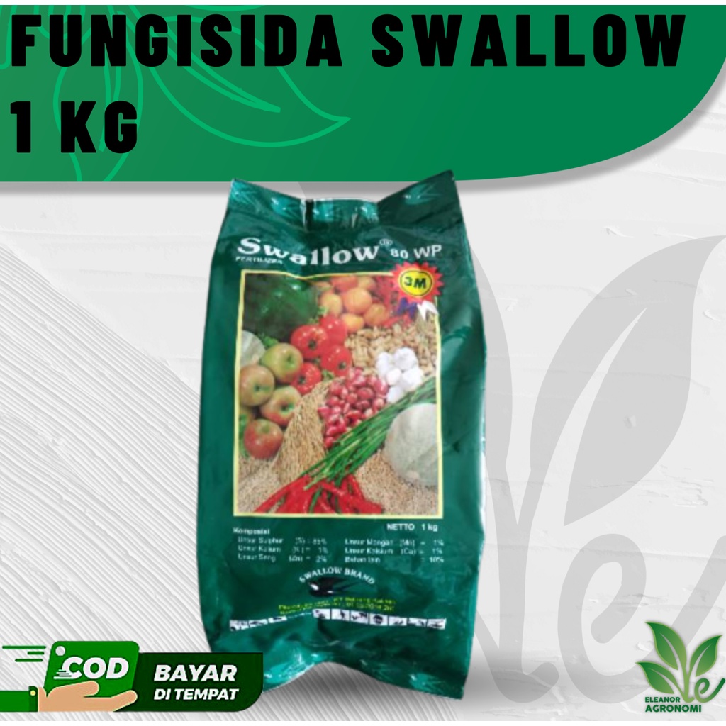 Fungisida Swallow 1 kg Belerang Sulfur