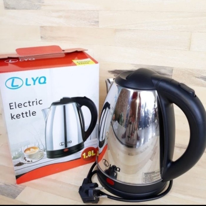 Teko Listrik Terbaik Portable Cod Low Watt Modern Stainless W5V6 Promo Bagus High Quality Kekinian B