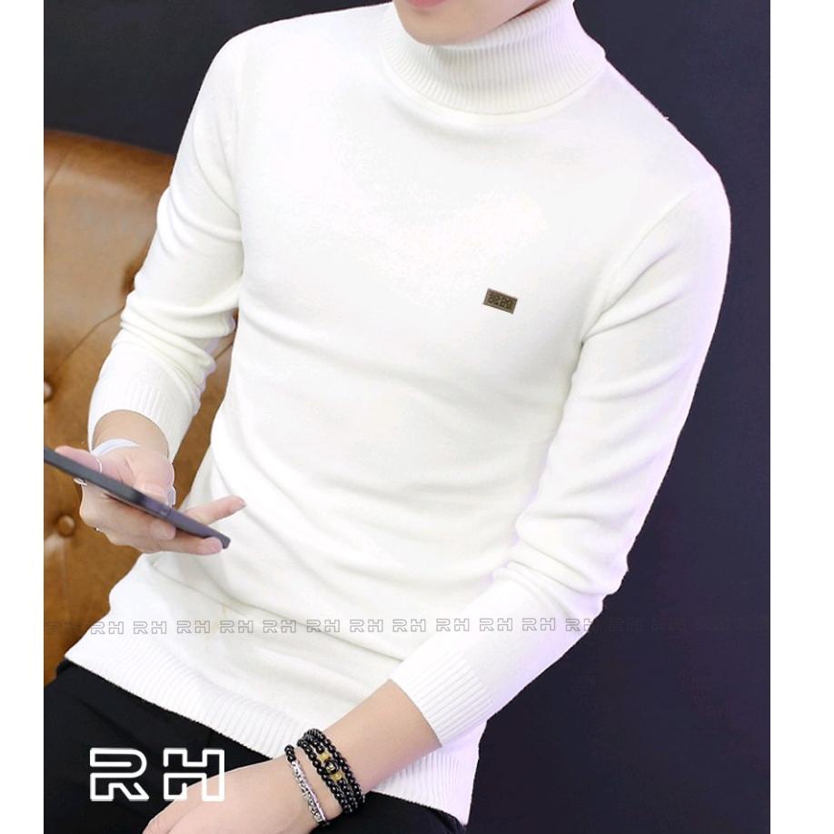 TERMURAH Baju rajut kerah tinggi/sweater rajut turtleneck pria/switer turtle neck/switer kerah tingg