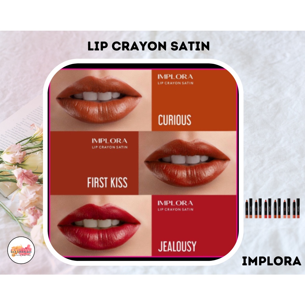 IMPLORA LIP CRAYON SATIN 3.5 gr