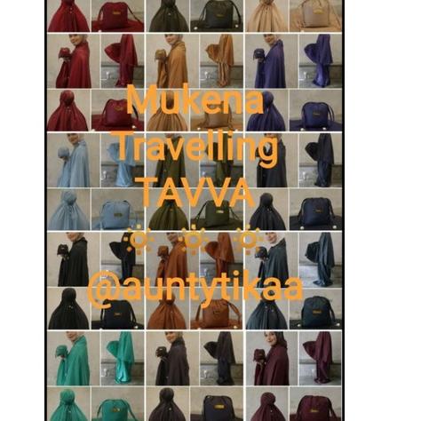 ➴ READY STOCK TAVVA MUKENA TRAVELING ❋