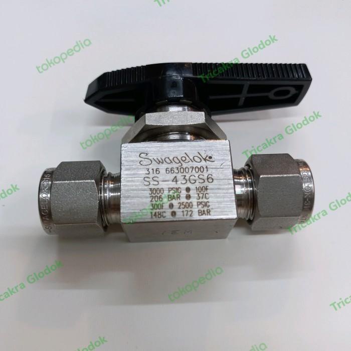 Best Seller Ball Valve Swagelok Ss-43Gs6 3/8"/Ball Valve Swagelok 3/8"/Swagelok