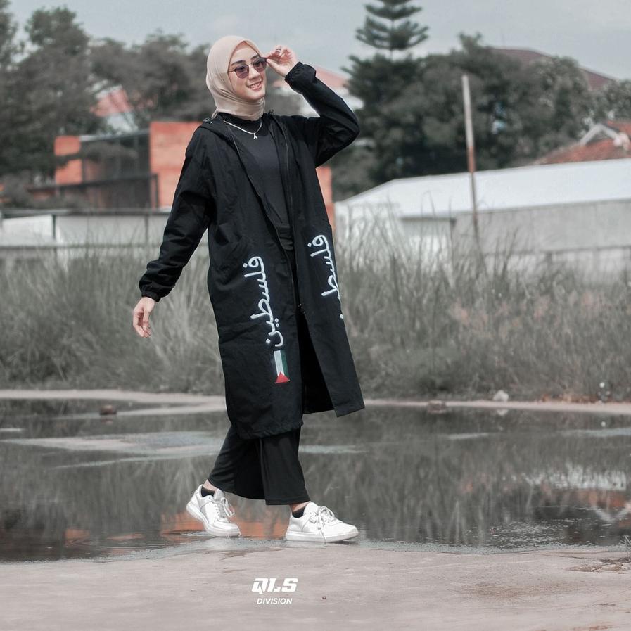 ✯ Jaket Hijaber Jaket Hijab Panjang Jaket Muslimah Jaket Cewe Jaket Perempuan ➽