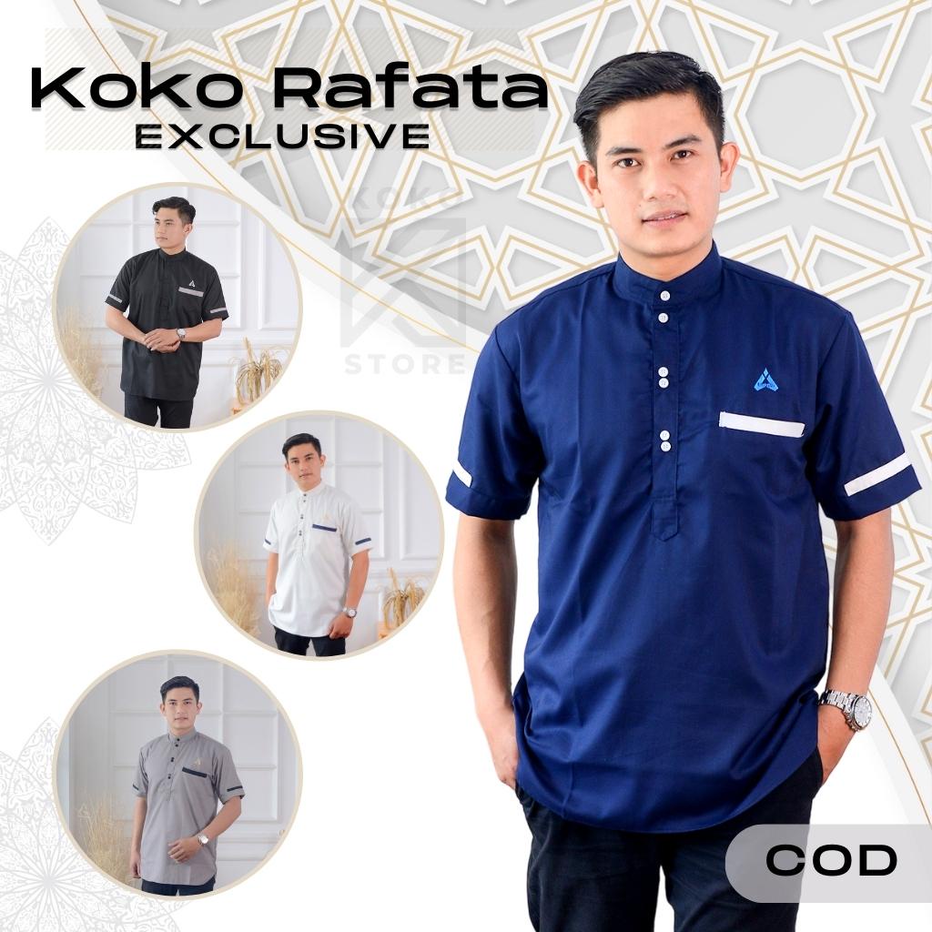 Baju Koko Pria Dewasa Baju Muslim Pria Dewasa Baju Muslim Modern Lengan Pendek Muslim Adem Murah Ter