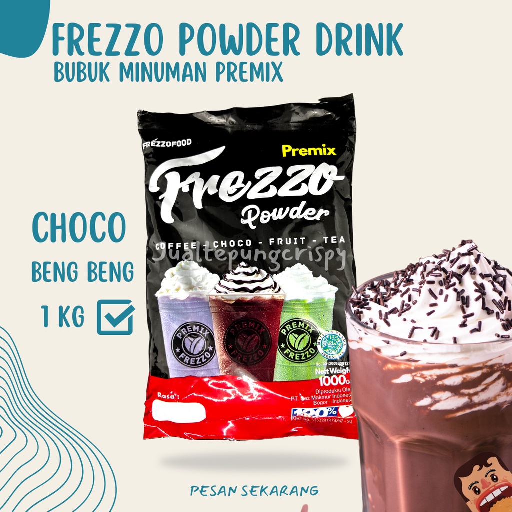 Frezzo Bubuk Minuman Coklat Beng Beng / Choco Beng Beng Powder 1 Kg