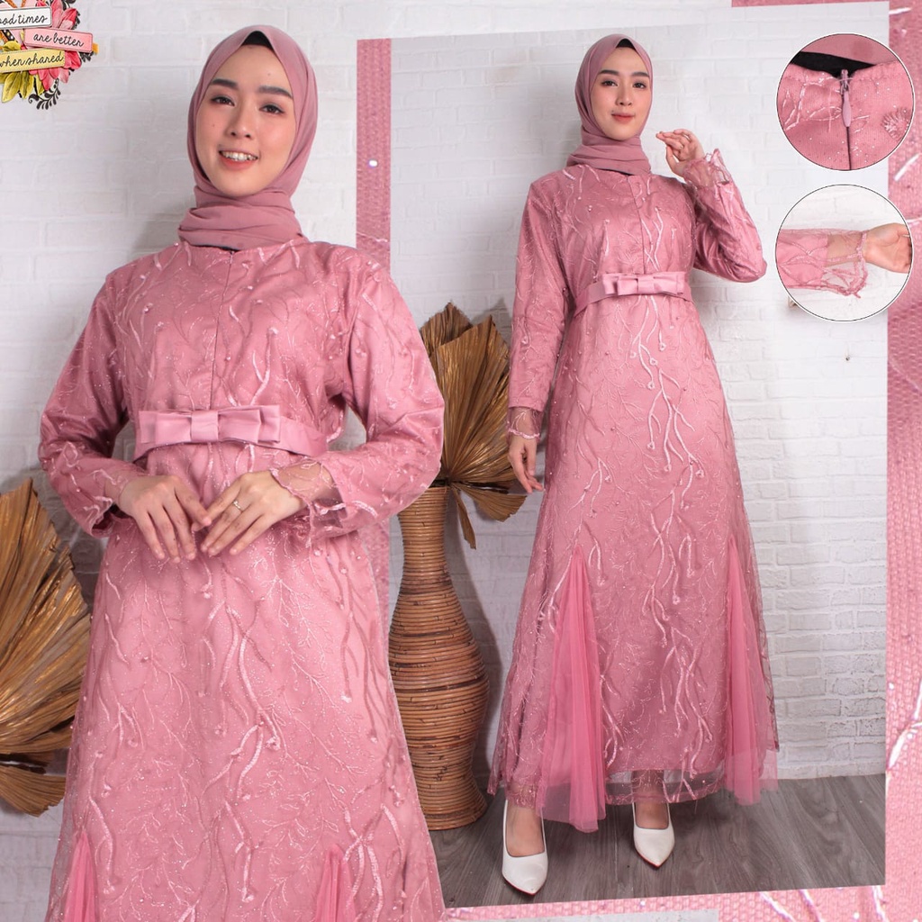 GAMIS LEBARAN / DRESS LEBARAN / MAXI DRESS / MAXI ANGEL