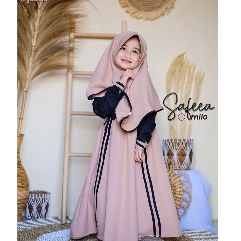 HARGA BERSAHABAT Zahwa dress kids/gamis anak 4-6th,7-9th,10-12th,13-15th/gamis anak remaja/dress mus