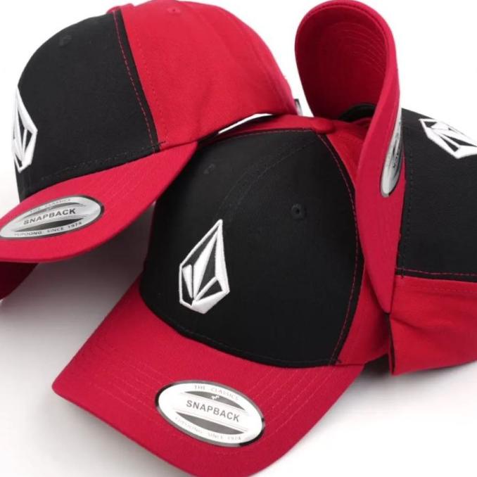 topi snapback volcom - volcom cap original import - hat