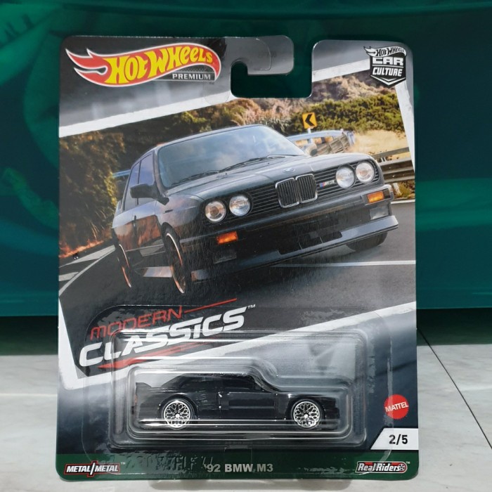 HOTWHEELS BMW M3 E30 CLASSIC MODERN BLACK