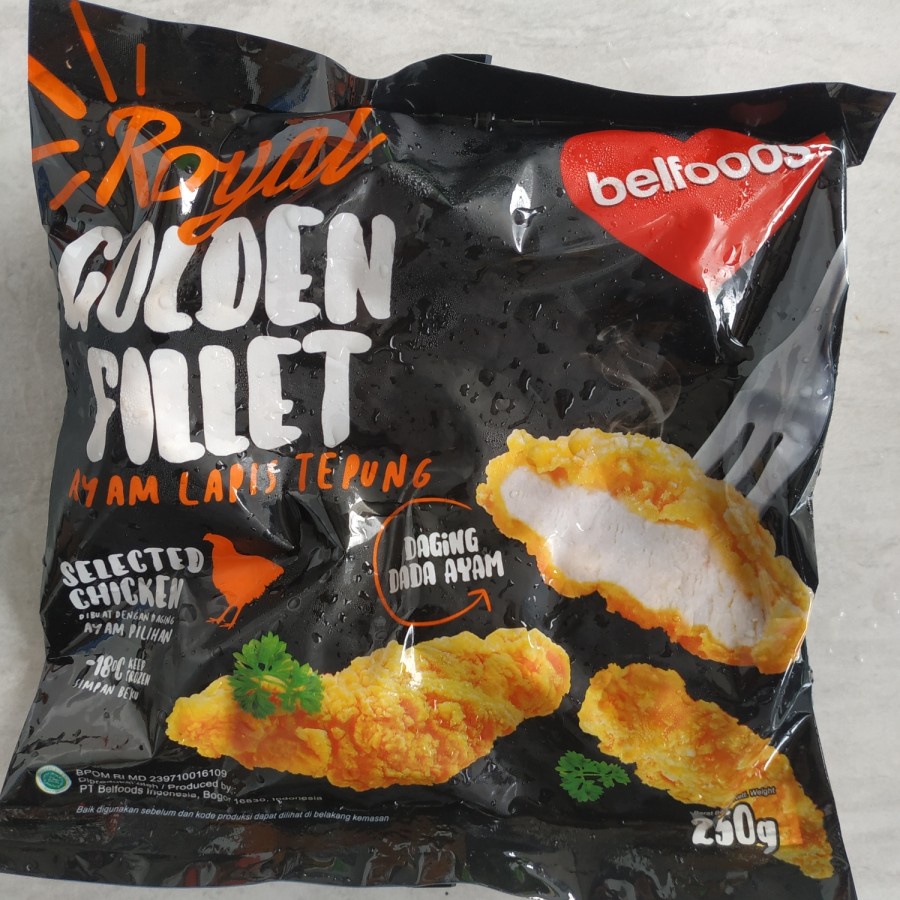 

Royal Golden Fillet 250 hr, Produk Belfoods