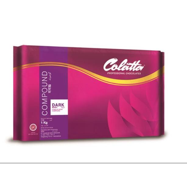 

❂ Colatta Dark Chocolate 1KG / Collata Compound DARK ✥