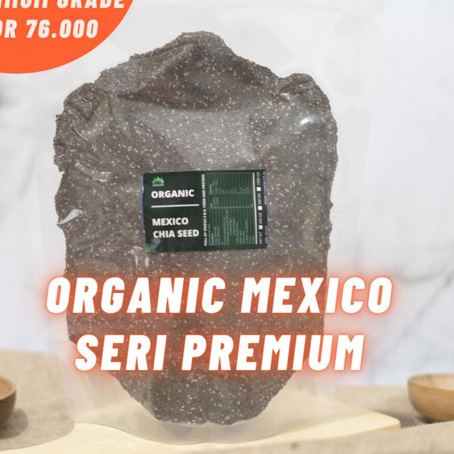 

✩ Black Chia Seed Mexico Organic 1 Kg ❋