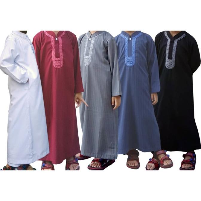 Baju Gamis Anak / Jubah Anak / Koko Anak Adem, Lembut, Nyaman