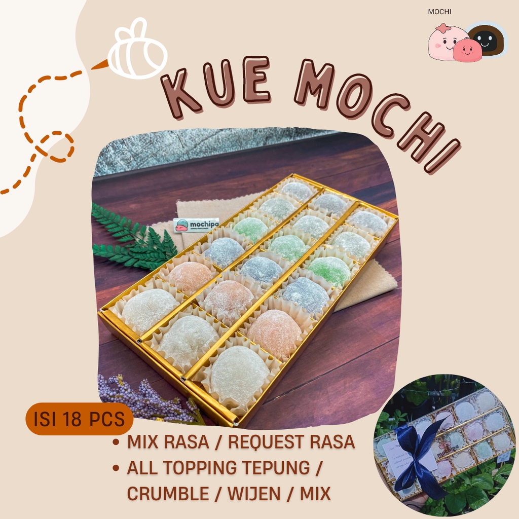 

[WIJEN SANGRAI] KUE MOCHI ISI 18