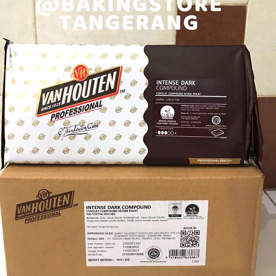 

▲ Van Houten Dark Compound Intense 1 kg | Coklat Batang Van houten ❇