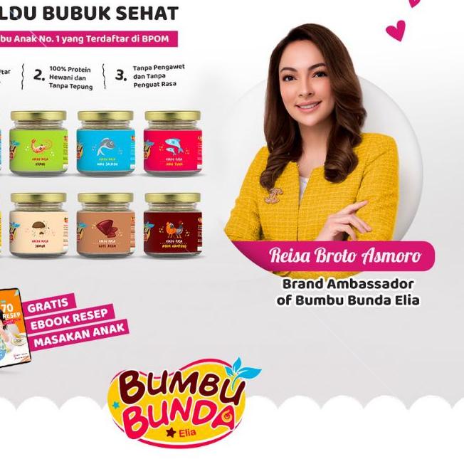 

✹ Bumbu Bunda by Elia Kaldu Non MSG Non Gula Garam / Kaldu Mpasi Anti GTM ☝