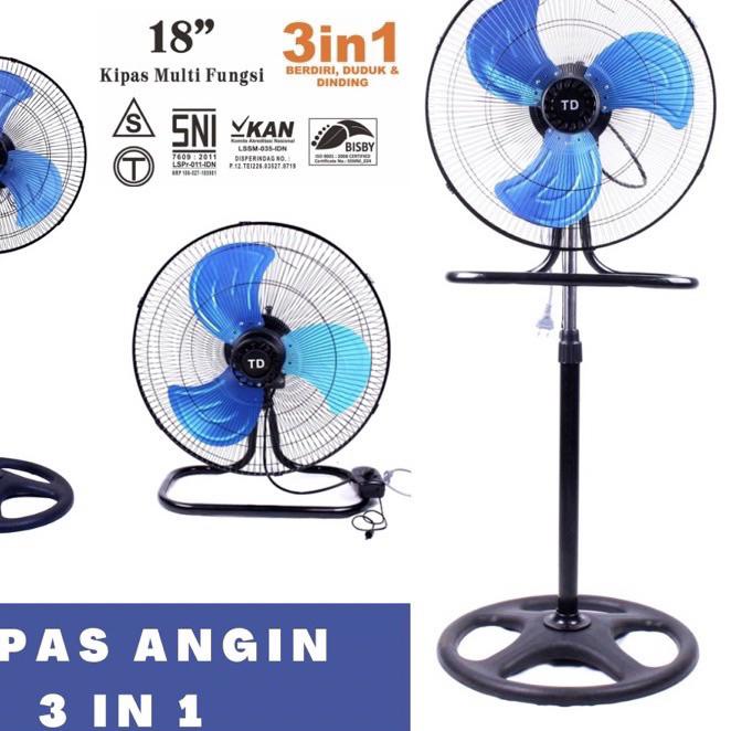 ➵ Kipas Angin Tornado 3 In 1 ○