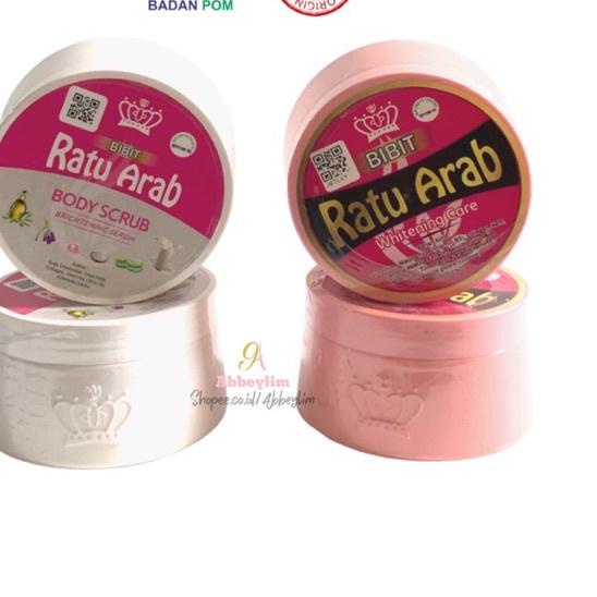 ➩ Bibit Ratu Arab Lotion kemasan baru | Lulur Body Scrub Ratu Arab Original  ▲