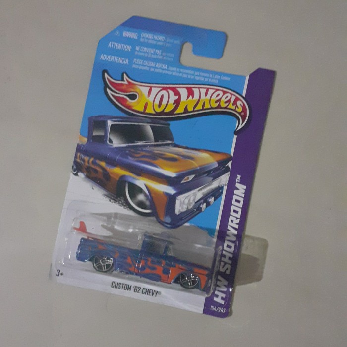 HOTWHEELS CUSTOM 62 CHEVY PU TERBARU