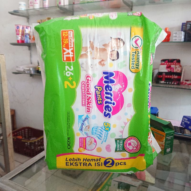 MERRIES PANTS,MERRIES POPOK BAYI,MERRIES TIPE CELANA POPOK BAYI