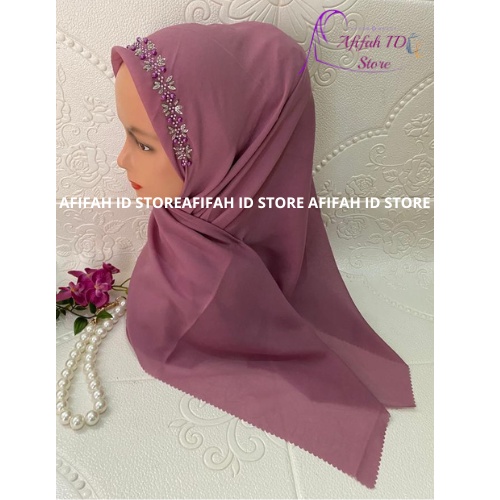 AFIFAH ID STORE-SEGIEMPAT PAYET BUTIK Bella square payet mutiara butik SEGI EMPAT Bellasquare BANDO