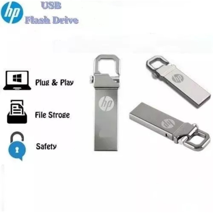 Flashdisk HP 128GB 64GB 32GB 16GB 32GB 8GB USB 2.0 Flash Disk Flash Drive HP v250w