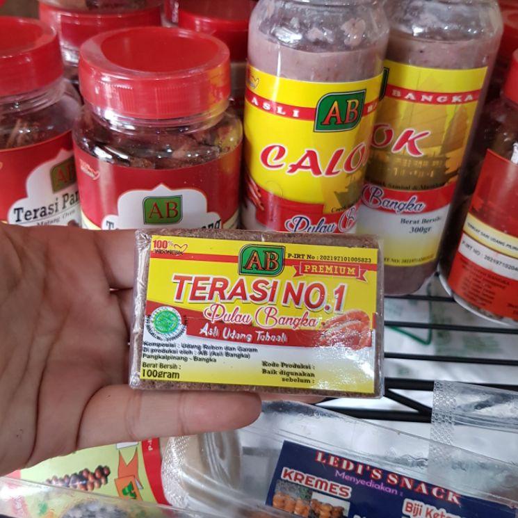 

Pro sale TERASI UDANG /BELACAN BANGKA NO 1 CAP