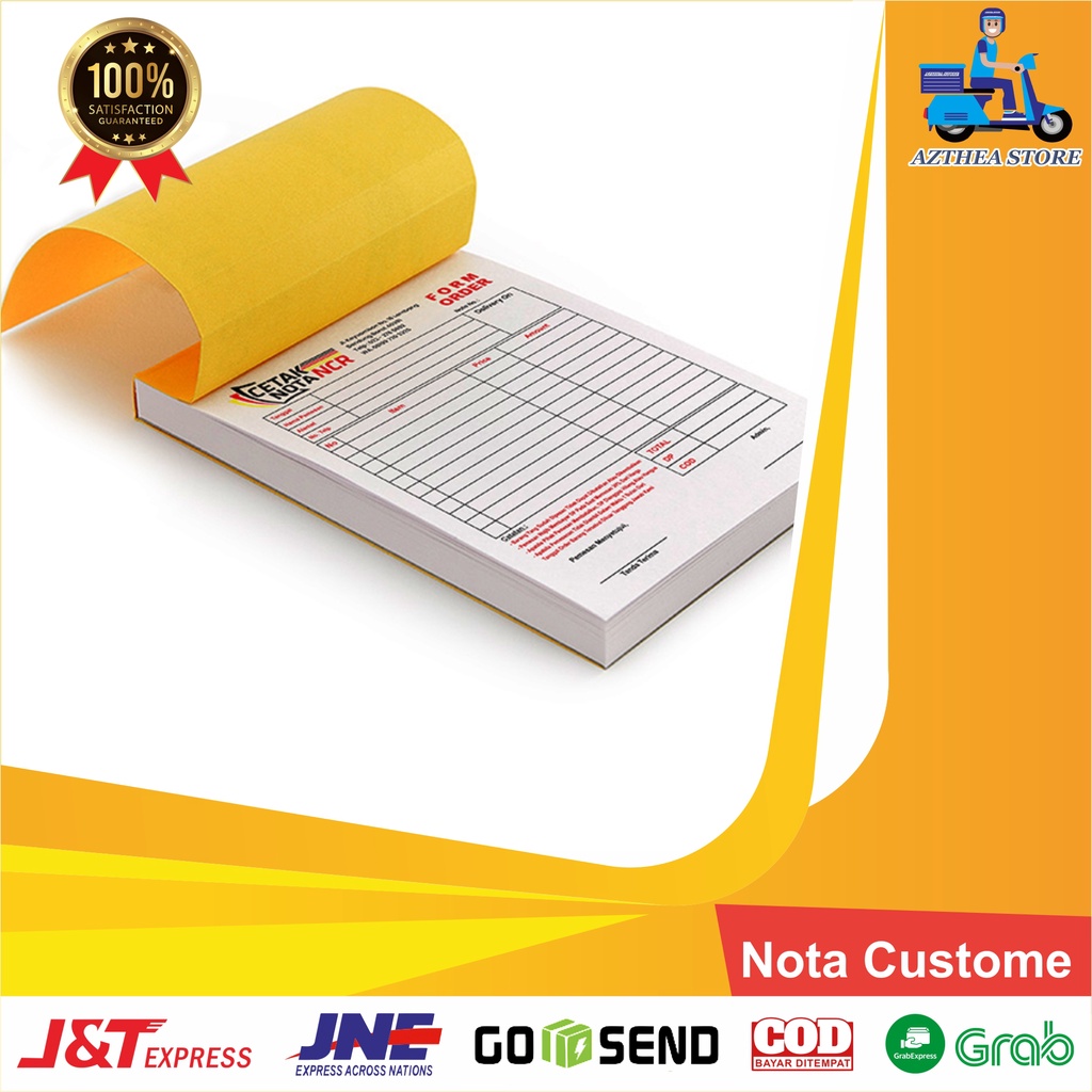 

Cetak Nota Custome Kontan Bon Faktur Surat Jalan Kwitansi