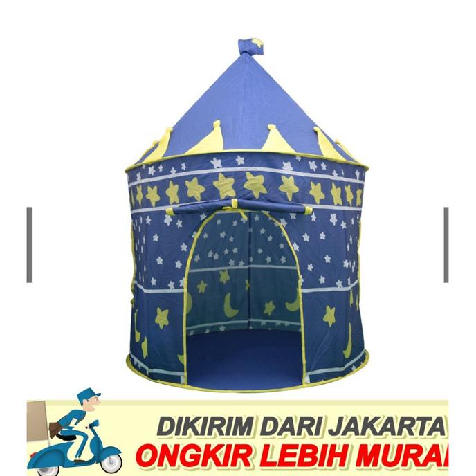 Tenda Anak Model Castle Kado Mainan Kastil Castle Kids Portable AN8109