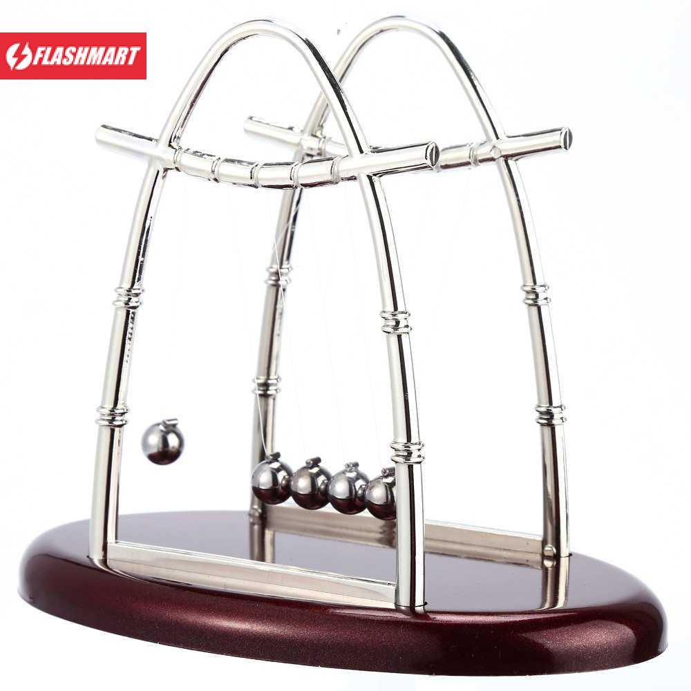 Flashmart Pajangan Meja Balance Ball Pendulum Newton Model Arched - ZY02