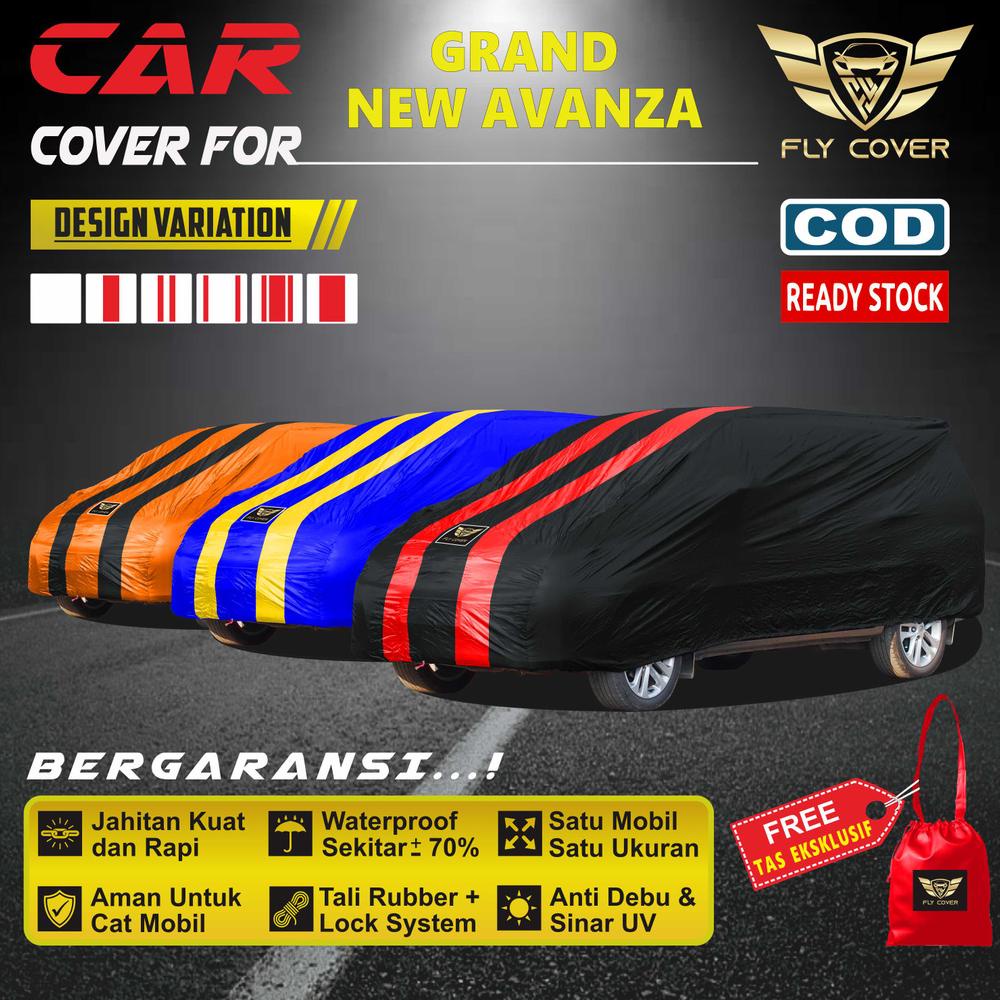 Tutup Mobil Toyota GRAND NEW AVANZA VELOZ 2014 2015 2016 2017 2018 2019 / Cover Mobil Avanza Sarung 