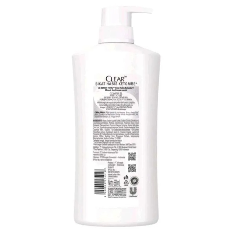 Clear Shampoo Complete Soft Care 660mL