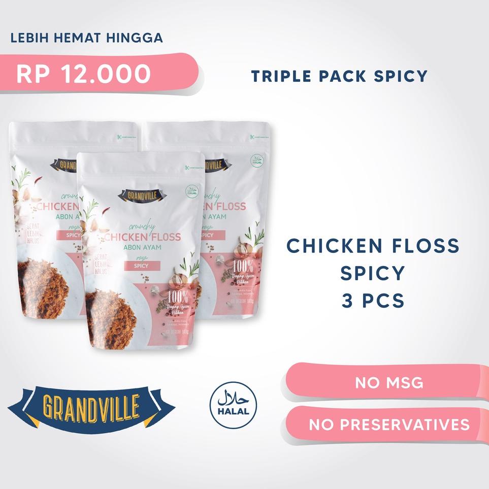 

♜ Grandville Abon AYAM Crunchy Triple Pack Spicy ✱