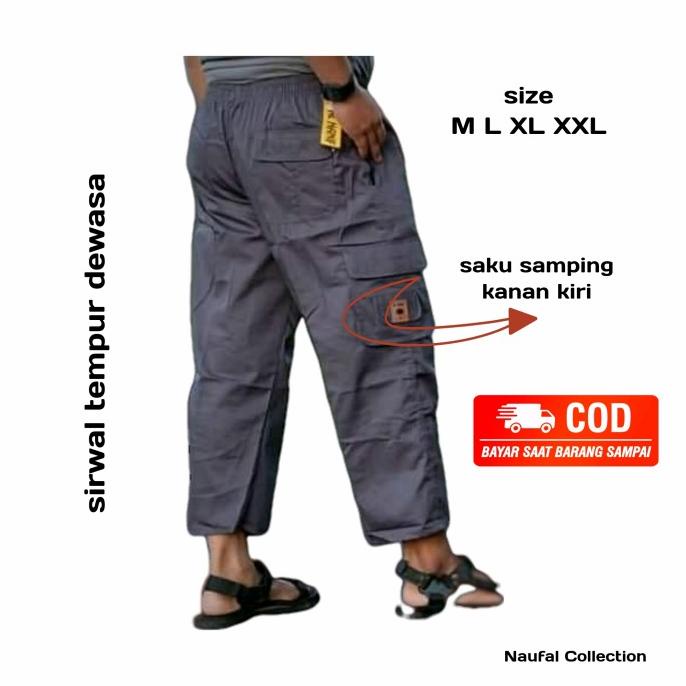 sirwal tempur/sirwal dewasa/celana murah/celana panjang/fashion dewasa
