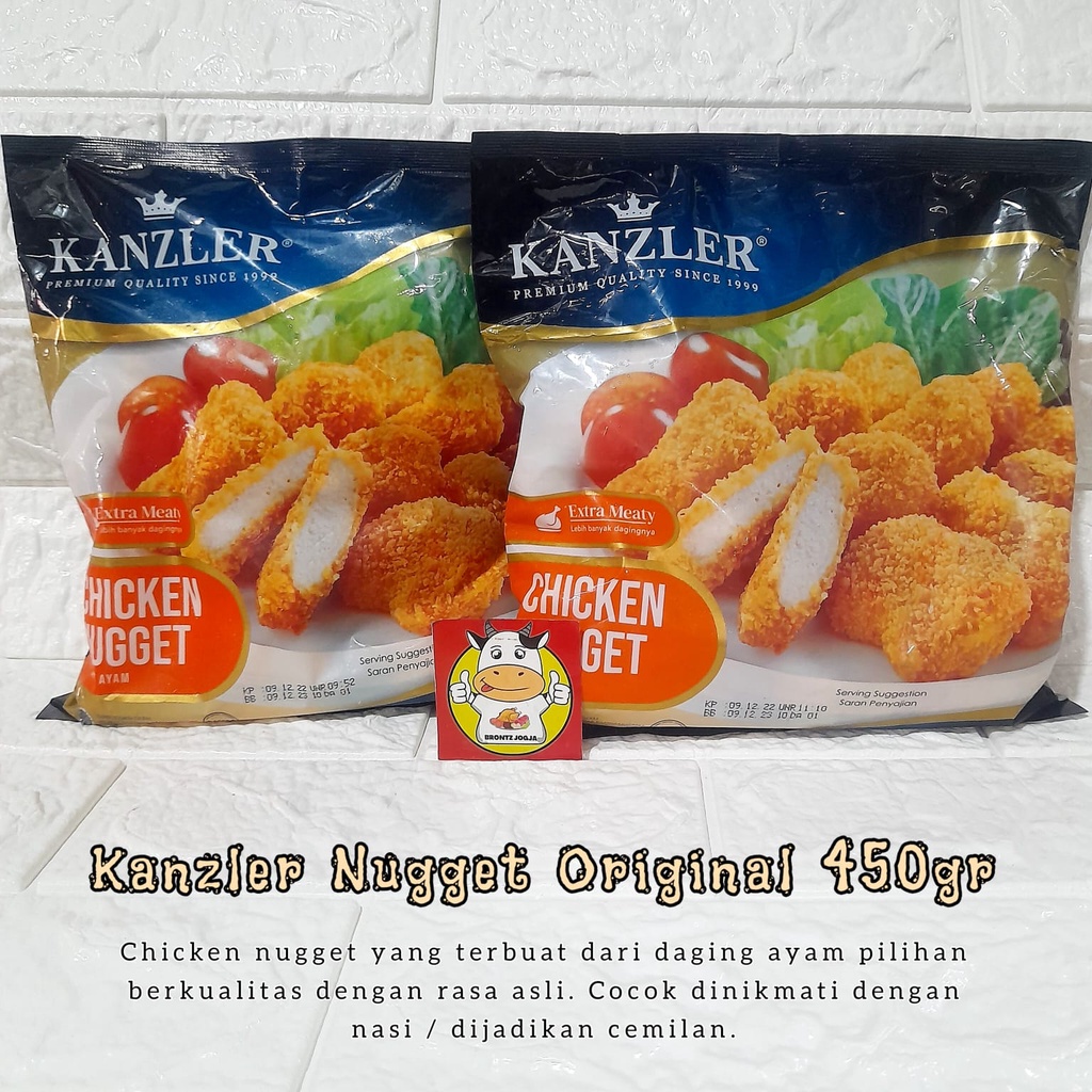 

KANZLER NUGGET ORIGINAL 450GR - FROZEN FOOD - BRONTZ JOGJA