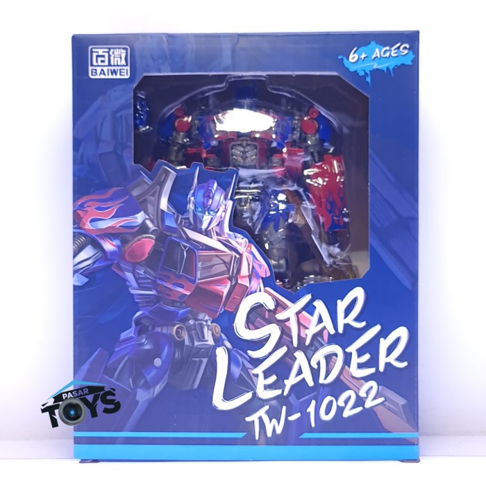 Terlaris Baiwei Tw-1022 Star Leader Optimus Prime Ss44 Deformation Robot