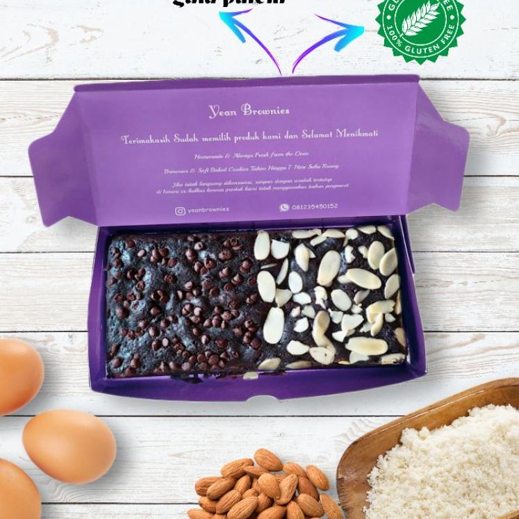 

✈ Fudgy Brownies (Gluten Free, palm oil free, dairy free) ➭