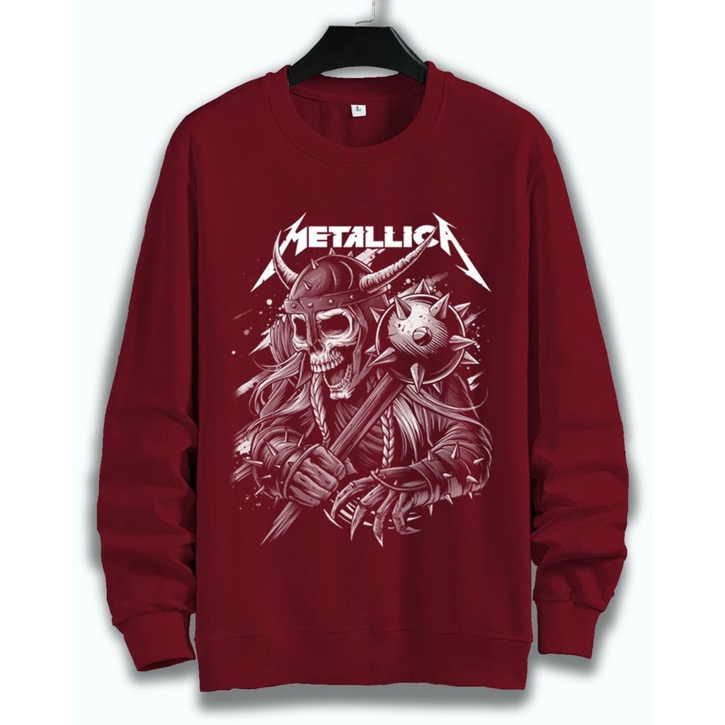 SWEATER UNISEX METALIC PRIA DAN WANITA SWEATER JUMBO