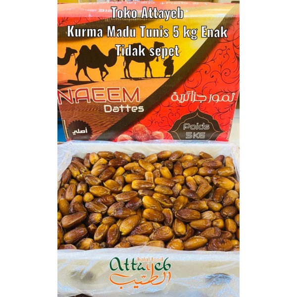 

Jual Kurma Madu Barari Deglet Nour 5kg – Permium Kurma Madu - Madu Naeem 5kg Murah