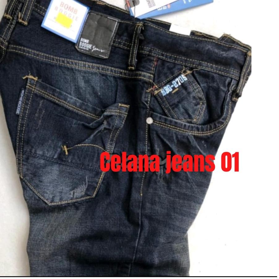 Star Seller CELANA JEANS BOOMBBOGIE ORIGINAL| CELANA JEANS BBG ORI / CELANA PANJANG PRIA ✦umf™