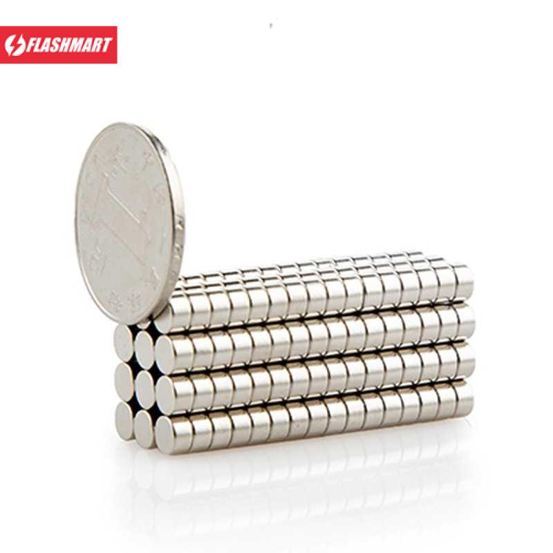 Flashmart Powerful Neodymium Magnet NdFeB N35 50 PCS - MG01