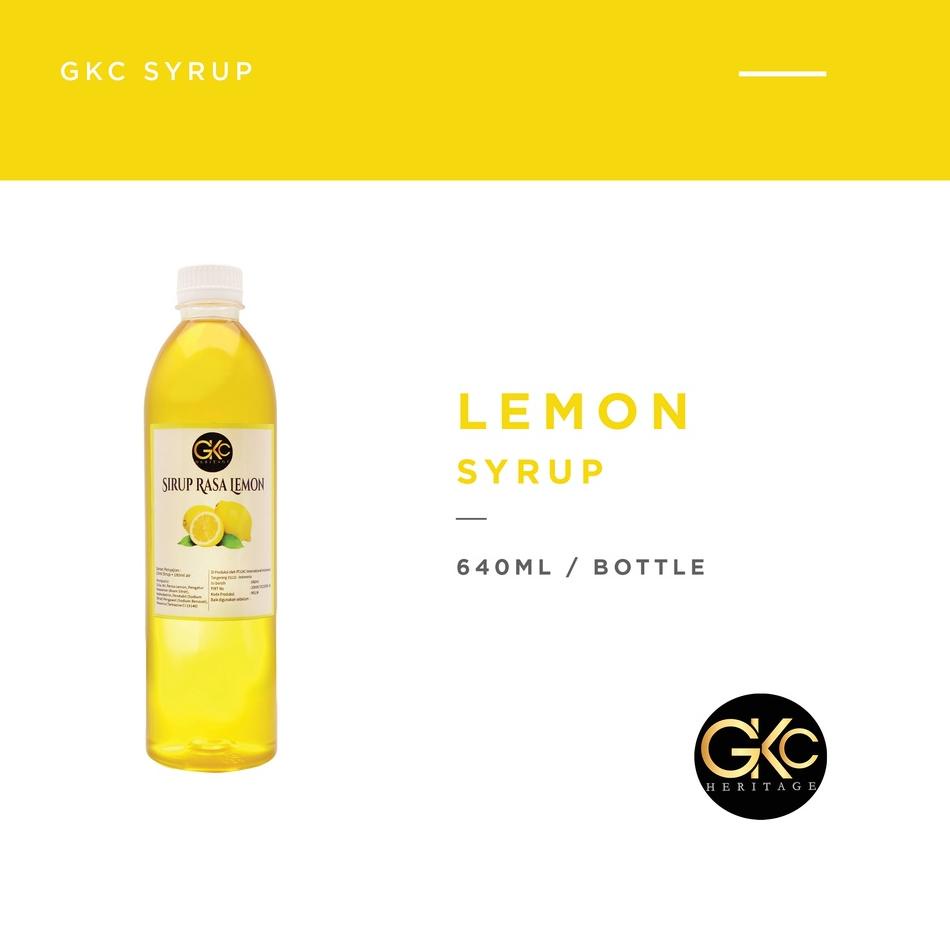 

Big SaleK0w0V Sirup Lemon / Lemon Syrup Minuman GKC Heritage 640 ml (Import Quality)