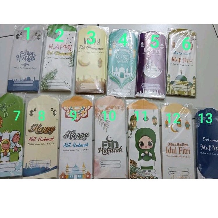 

AMPLOP LEBARAN JUMBO PREMIUM ISI 10 /PACK