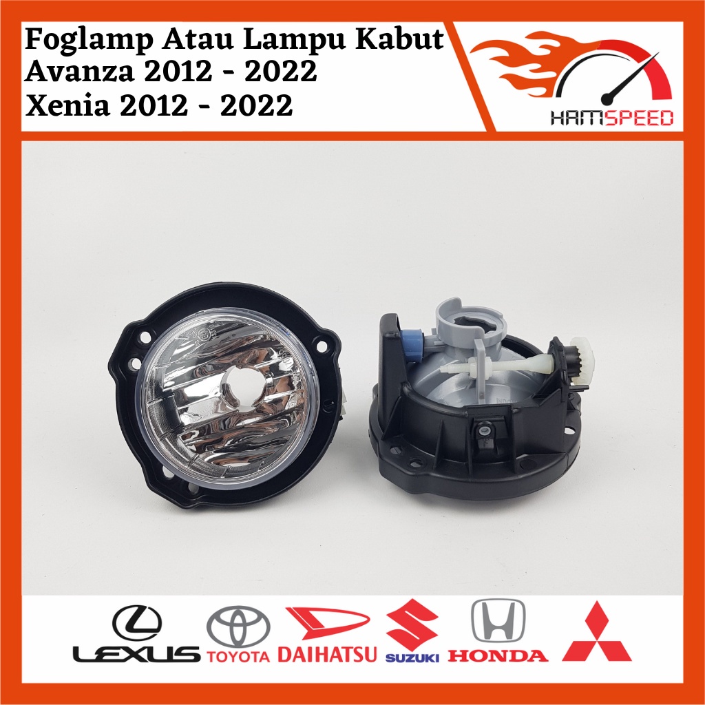 Foglamp Avanza Foglamp Xenia Lampu Kabut avanza Lampu Kabut Xenia Tahun 2012 - 2018 Original