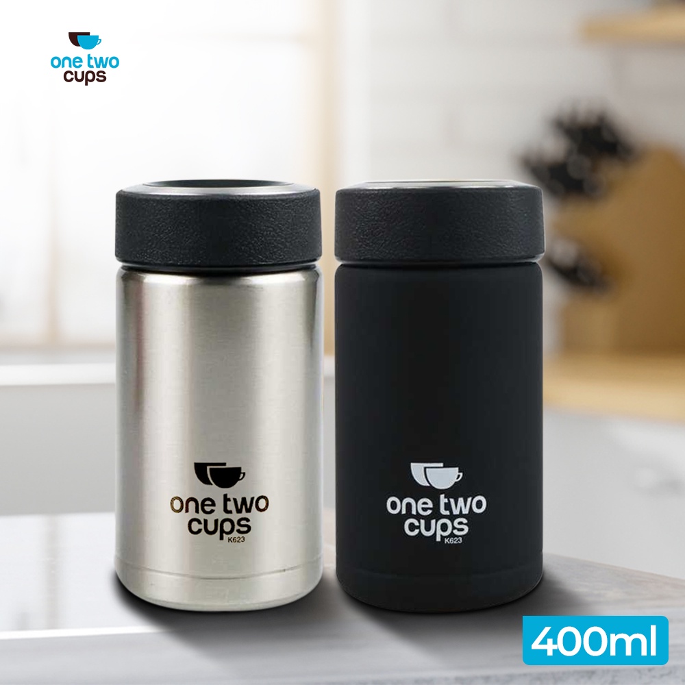 One Two Cups Botol Minum Thermos Mini Stainless Steel 400ML - K623